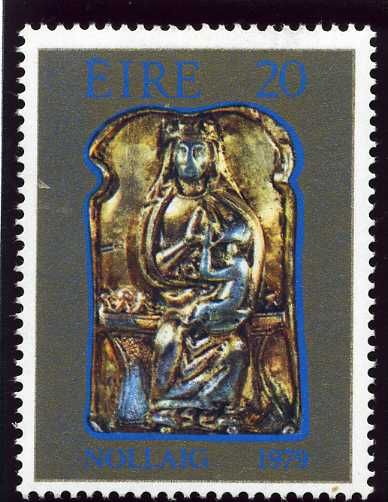 Madonna and Child (panel painting from Domnach Airgid Shrine
