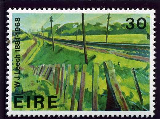 "Railway Embankment" (W. J. Leech)