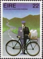 Postman with Bicycle