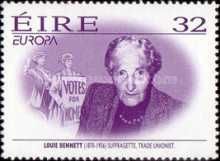 Louie Bennett, (1870-1956) Suffragette, Trade Unionist