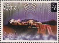 Dracula Emerging from Coffin