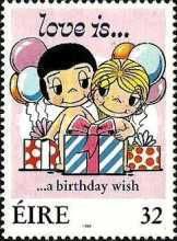 Love is...a birthday wish
