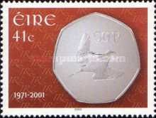 Reverse of 50p. Coin, 1971-2001