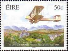 Alcock & Brown - First non stop Atlantic flight 1919