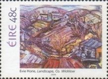 “Landscape, Co. Wicklow” by Evie Hone