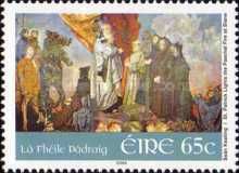 St. Patrick Lights the Paschal Fire at Slane