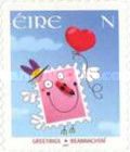 Cartoon Stamp and Heart