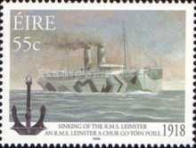 Sinking of the R.M.S. Leinster 1918