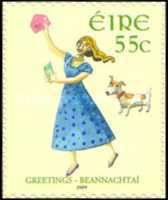 Greetings - Woman with Letter