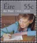 An Post 1984-2009 - Girl writing a letter