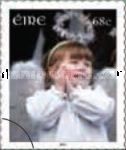 Girl dressed as an angel