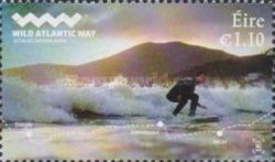 Surfing at Inch Strand