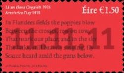 Rememberance : Poets of the War Se-Tenant Pair
