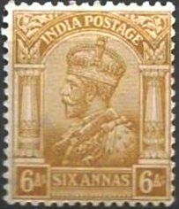 King George V wearing Imperial Crown of India