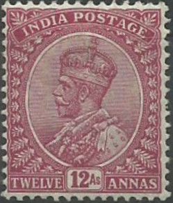 King George V wearing Imperial Crown of India