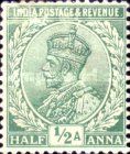 King George V wearing Imperial Crown of India