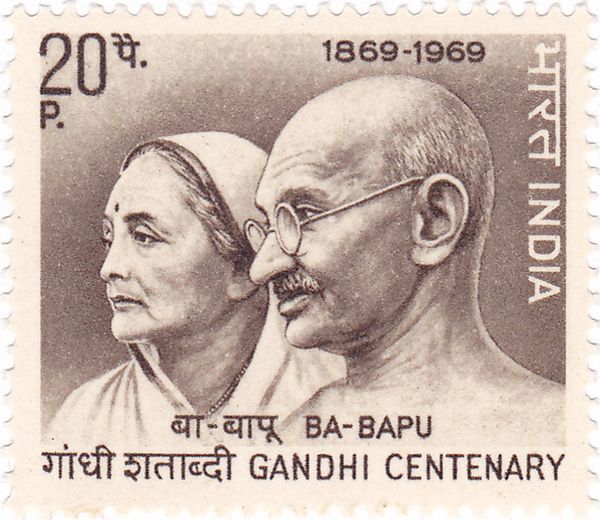 Gandhi and Kasturba
