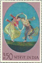 "Dance Duet" (Aurangzeb's period - late 17th century)