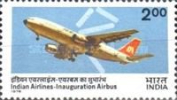 Inaugration of Indian Airlines' Airbus Service