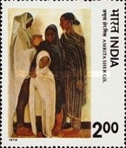 "Hill Women" (Amrita Sher Gil)