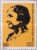 Birth Centenary of Helen Keller (1880-1968)
