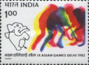 Games Emblem and Stylized Hockey Players