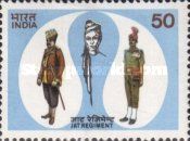 Presentation of Colours to Batallions of the Jat Regiment