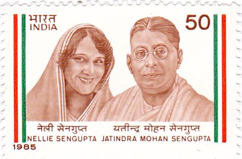 Nellie (1886-1973) and Jatindra Mohan Sengupta (1885-1933)