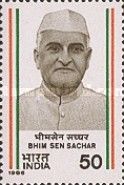 Bhim Sen Sachar (1894-1978)