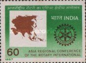 Map of Asia and Logo