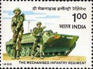 Presentation of Colours to Mechanised Infantry Regiment