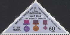 Presentation of New Colours to Bombay Sappers