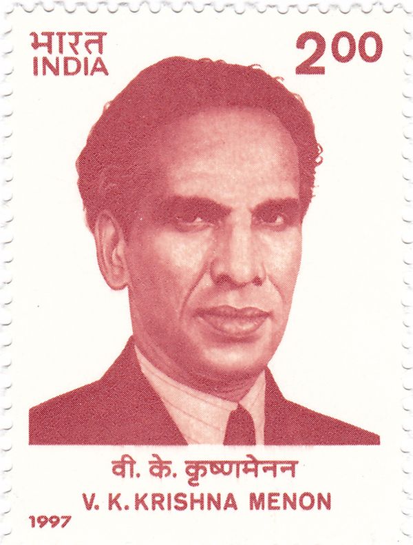 Birth Centenary of V. K. Krishna Menon (1896-1974)
