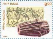 Pakhawaj (wooden barrel drum)