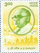 A.D. Shroff (1899-1965) Commemoration