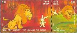 Lion and Rabbit