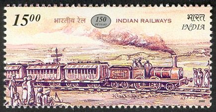 The First Railway Train, 1853