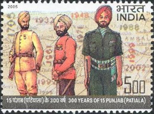 300 Years of 15 Punjab (Patiala), Sikh Regiment