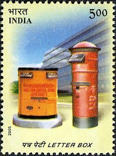 Two Cylindrical Letter Boxes from 1879