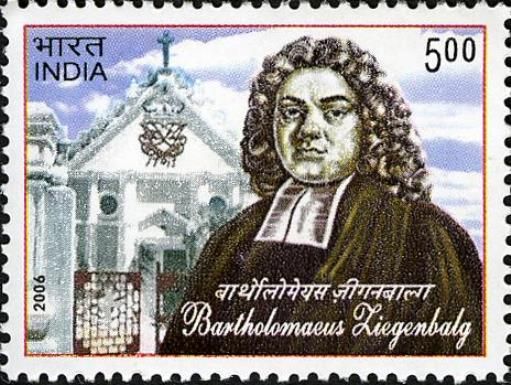 300th Anniversary of the Arrival of B. Ziegenbalg in India