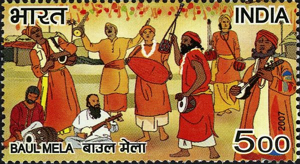 Baul Singers at Baul Mela, West Bengal