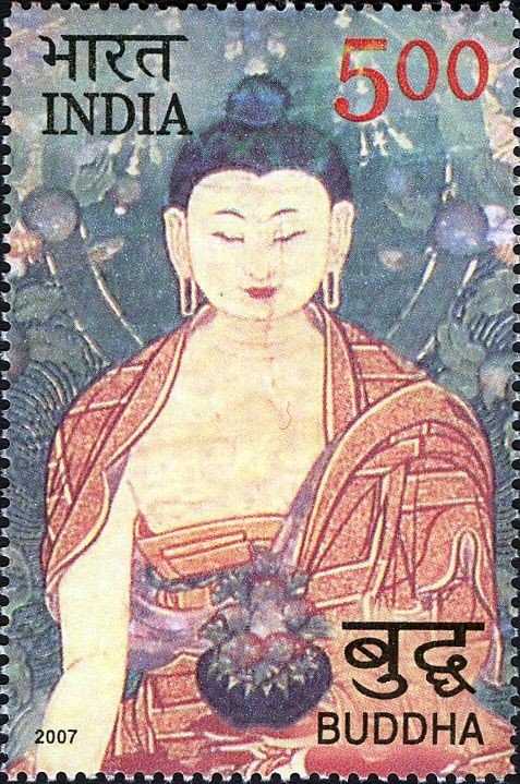 Bhumisaparsha Buddha Holding Nectar of Immortality in Jar