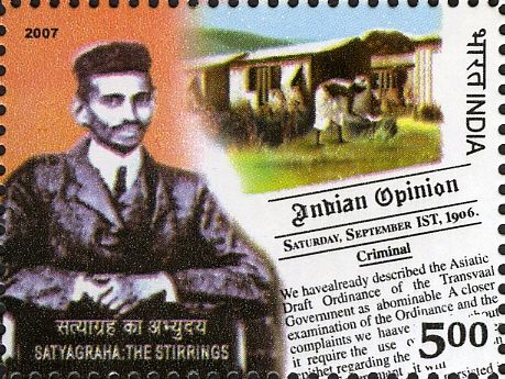 Gandhi, Transvaal Immigrant & Indian Opinion Newspaper, 1906