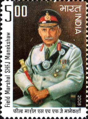 Field Marshal S. H. F. J. Manekshaw (1914-2008) Commem.