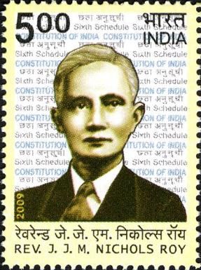125th Birth Anniv. of Rev. J. J. M. Nichols Roy (1884-1959)