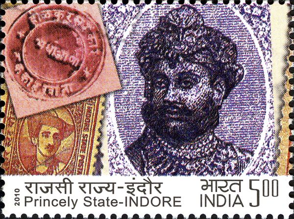 Indore ½a Stamps of 1886, 1889 1nd 1941
