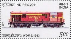 Indipex 2011 - Indian Locomotive 2 WDM 2 1963