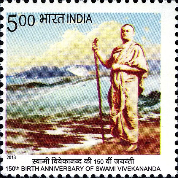 Swami Vivekananda at Kanyakumari, 1893