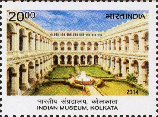 Courtyard of Indian Museum, Kolkata
