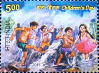 Children Playing in Water
